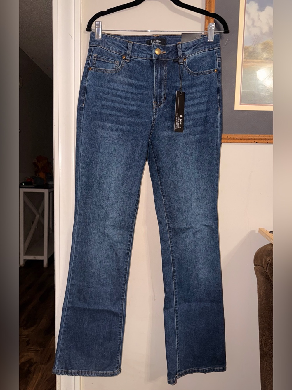 d. jeans Dark Blue Flare Jeans NWT Bootcut